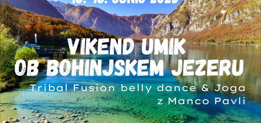 UMIK ob Bohinjskem jezeru