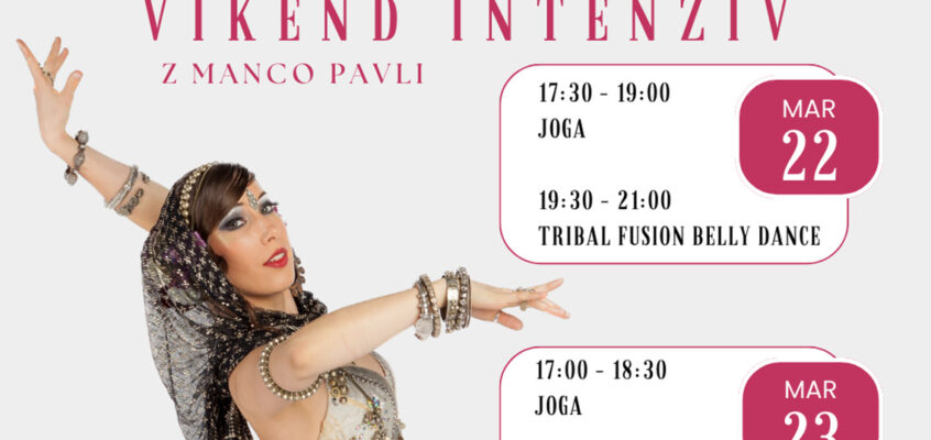 VIKEND INTENZIV   22. – 24. MAREC 2024