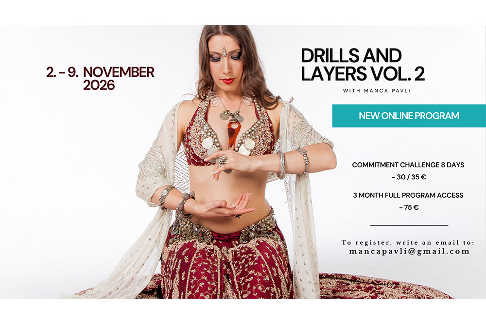 NEW ONLINE PROGRAM 💃 DRILLS & LAYERS VOL. 2 with Manca Pavli 📅 November 2. – 9. 2026
